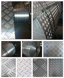 中国 5つの棒アルミニウム踏面の版、アルミニウム ダイヤモンドの版の壁パネルを耐火性にして下さい  工場
