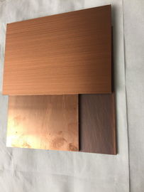 中国 台所ドアのための容易な設置Cu+銅の合成のパネルの高い剛性率 工場