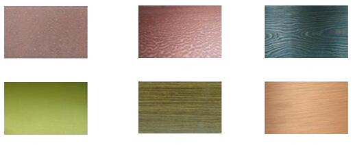 壁の装飾のための多色の銅の合成のパネル600mm * 800mm * 3mm